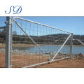 Estándar australiano 12 &#39;n Brace Mesh Farm Stay Gate con bisagras